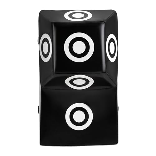 MuChaIOAK Wall Mount Uppercut Boxing Bag, Boxing Training Wall Target, Wall Boxing Punching Pad, MMA Training Punching with Marking Points Punching Target 15.75 * 11.81 * 27.56in