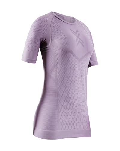 X-Bionic Xceed Run - Camiseta de manga corta para mujer, Lavanda y lavanda, M