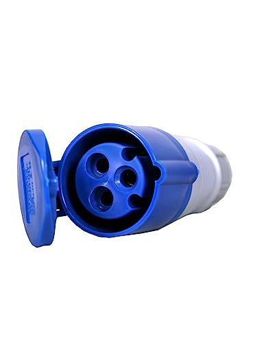 Image of IEC60309-2 32A 3pin 220V-250V 50 /60Hz 3P 6h IP44 CE Industrial Plug And Socket Wire Connector (1)