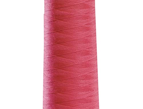 Madeira Poly Dark Pink 2000 YD Serger Thread miniatura 3
