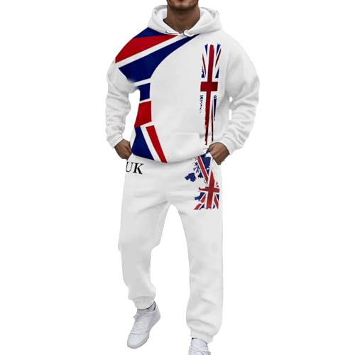 Ensemble sweat à capuche homme pantalon de loisir jogging molleton chaud
