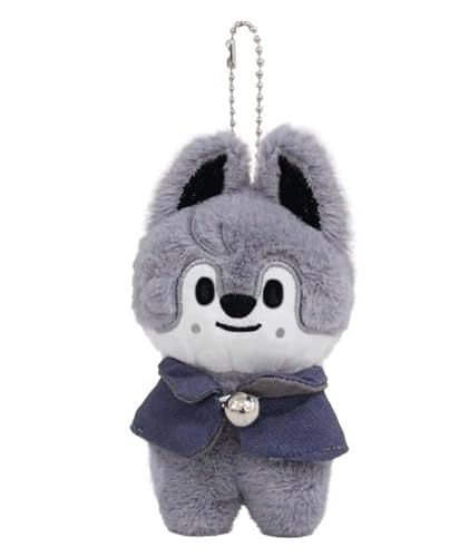 CartHome Siberian Husky Design Cute Keychain, Plush Keychain for Stray Kids Merch, 12cm Plushies Keychains for Like Stray Kids Fan to Collection or Decoration CartHome Siberian Husky Design Cute Keychain, Plush Keychain for Stray Kids Merch, 12cm Plushies Keychains for Like Stray Kids Fan to Collection or Decoration