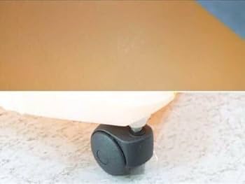 ワゴンスペースエイジキャスター付きレトロ4段