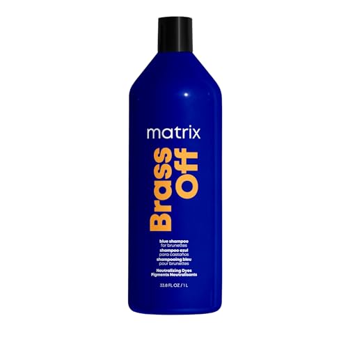 Matrix | Brass Off | Blue Toning Shampoo to Correct Orange Undertones on Lightened Hair Total Results
