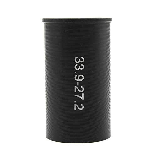 HONG111 Seatpost Adapter Shim, Bicycle Seat Post Tube Adapter, Seatpost Reducing Sleeve Shim for Mountain Bike, Road Bike, MTB, BMX, Fixie Gear. Convert A 27.2 Seat Post to Fit A 33.9 Seat Tube.