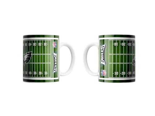Tasse géante NFL Philadelphia Eagles Field 440 ml cadeau parfait pour fan de football US