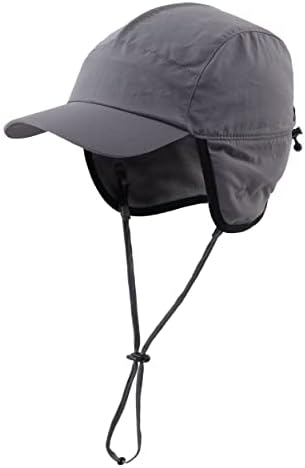 Magracy Outdoor Men's Baseball Cap Waterproof Winter Earflap Hat