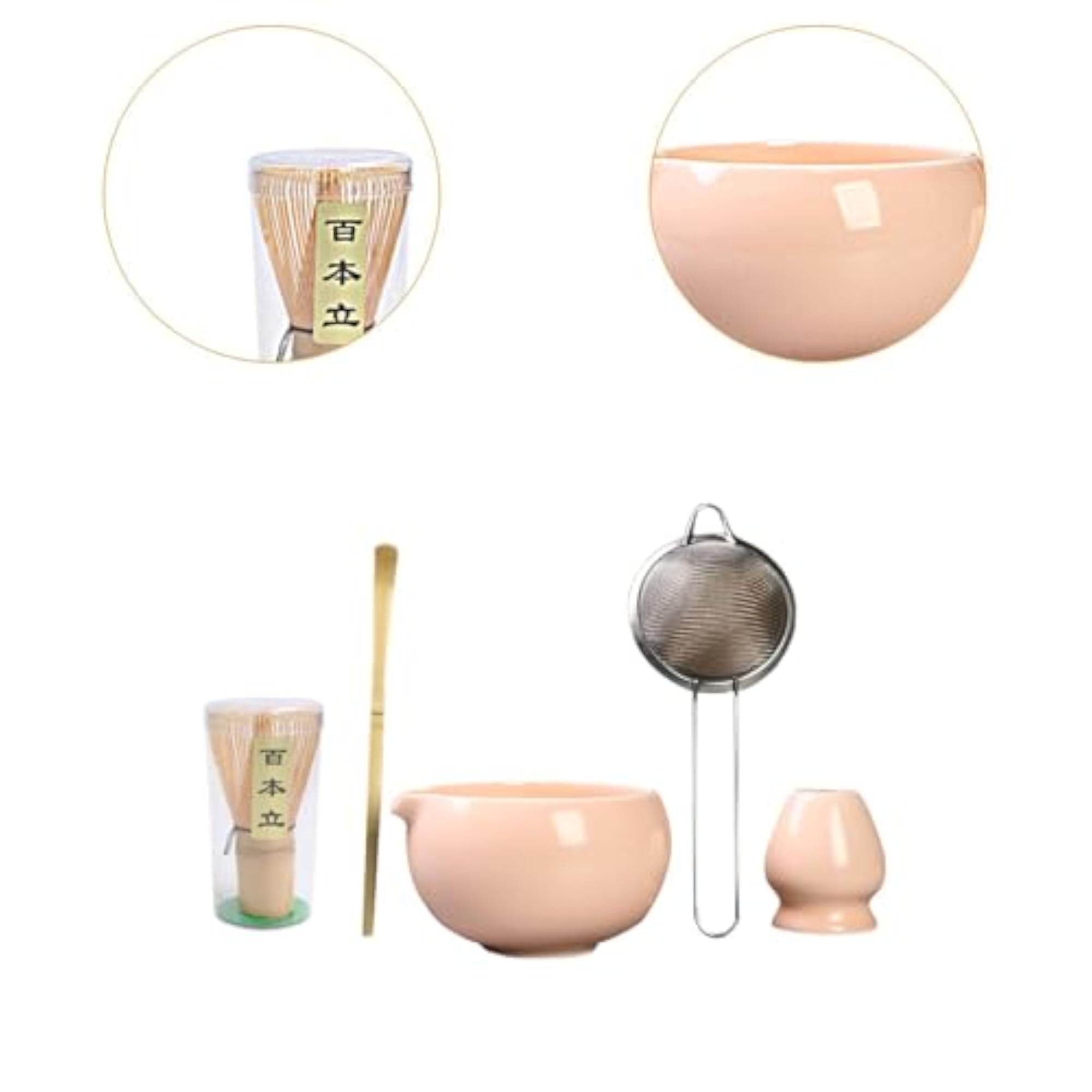 5 Pieces Japanese Matcha Set, Matcha Bowl Set for Restaurant