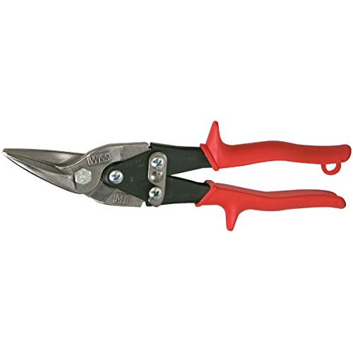 Image of Crescent Wiss 9-3 /4 inch MetalMaster Compound Action Straight and Left Aviation Snips - M1R