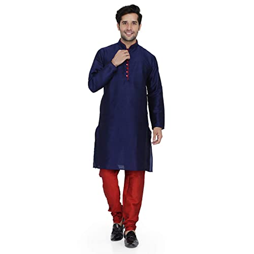 Image of Royal Kurta Men's Cotton Silk Kurta Pyjama Set
