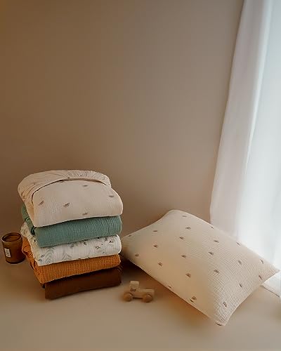 Blissful Diary Toddler Pillow With Muslin Cotton Pillowcase thumb #6