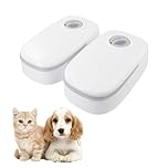 2-Meal Automatic Cat Feeder with 48-Hour Timer – 700ML Capacity Food Dispenser for Wet & Dry Food, Dual Bowl Design for Cats & Small Dogs, Easy to Use & Clean, Ideal for Busy Pet Owners