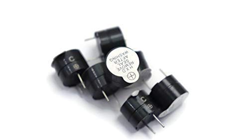 ESPtronics 5 Pcs Small Buzzer 3-12 Volt DC Small Acoustic Component Mini Alarm for DIY Project (B0BN45ZC3T) Amazon Price History, Amazon Price Tracker