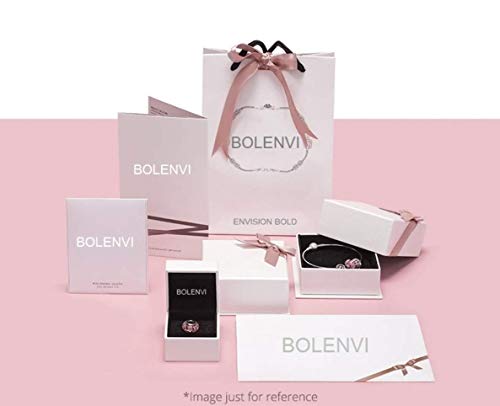 Bolenvi Soccer Ball Football Bead Charm Compatible with Pandora & Similar Bracelets, Necklaces & DIY Jewelry - Authentic 925 Sterling Silver Charm with Crystals3