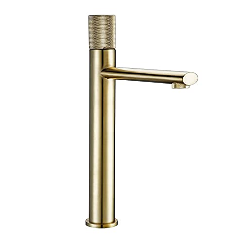 Robinet de lavabo cascade or mitigeur évier cuisine salle de bain chaud froid