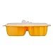 Innobaby Din Din Smart Silicone Chicken Steamer with Lid for Children, Yellow (SIL-CKS03)
