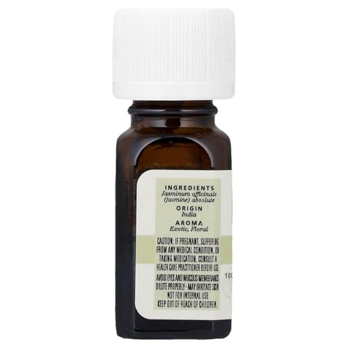 Aura Cacia Aceite Esencial Jazmín Absoluto 0.125 fl oz miniatura 2