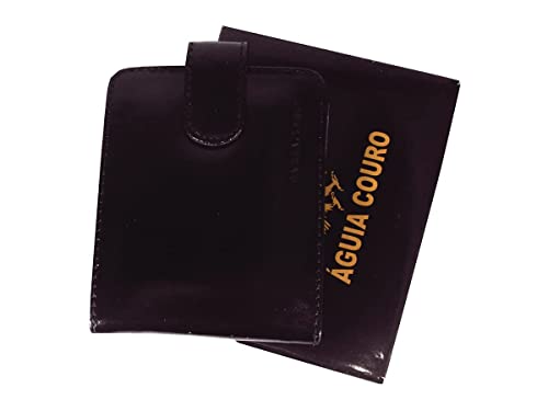Carteira Masculina Couro Legítimo Águia Couro- 121 Cor:Preto;Tamanho:Padrão