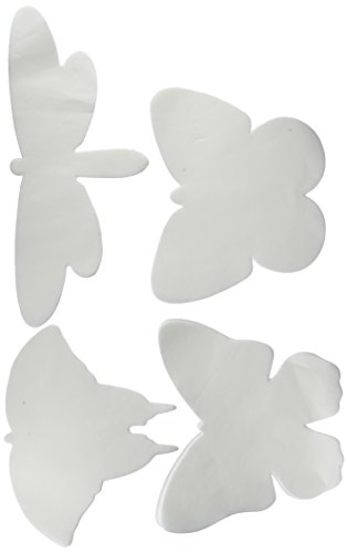 Roylco Inc. R-2445 Color Diffusing Butterflies White, 7 IN X 11 IN ,count of 48