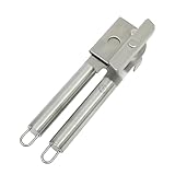 Martha Stewart Sprucedale Stainless Steel Heavy Duty Can Opener – Durable and Easy-to-Use Manual Kitchen Tool for Effortless Opening