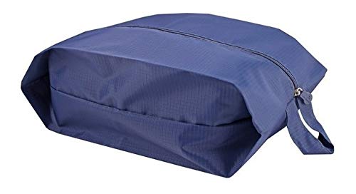 Necessaire Bolsa Porta Sapato Saco Organizador Mala Academia Cor: Azul