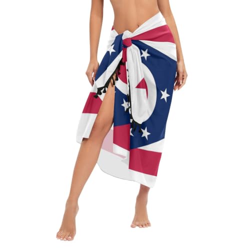 Bañador Ohio State mujer traje de baño bandera Oh 2