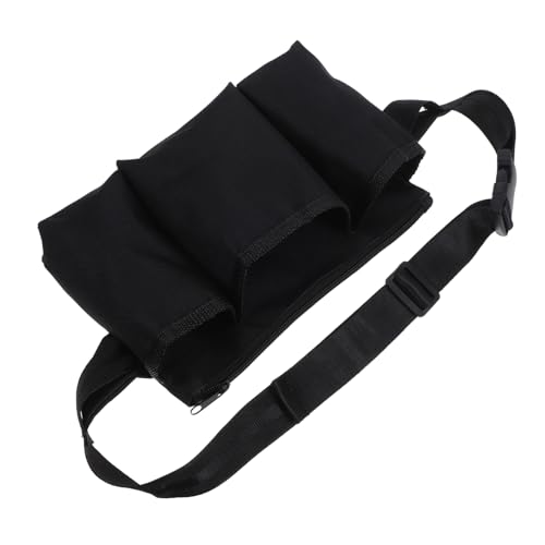 Aceite de masaje bolsa de cintura Homoyoyo almacenamiento protector negro portátil