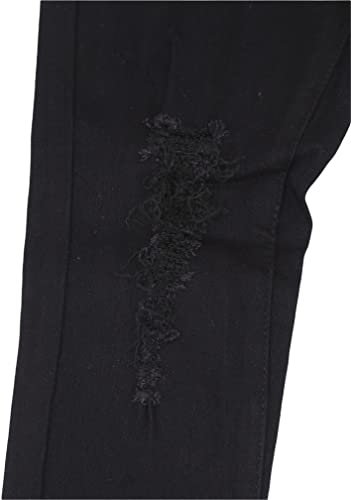 Image of ToBeInStyle Girl's Denim Easy Styling Classic Timeless Everyday Jeans Zip-Up Closure