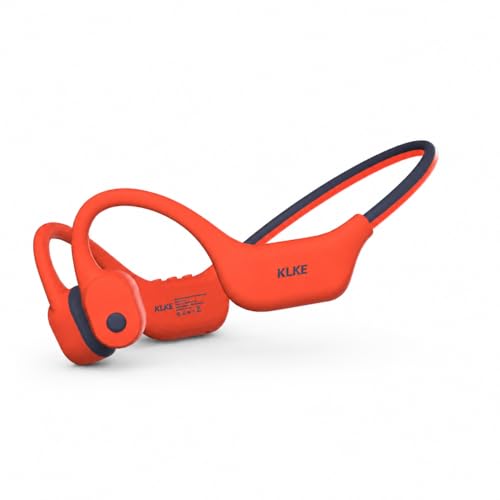 Image of Bone Conduction Headphones for Running with mic and Rear Safety Light
