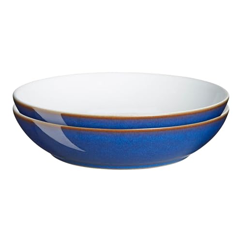 Denby Imperial Blue Pastaschüsseln, 2er-Set, spülmaschinenfest,...