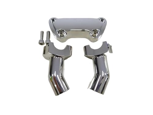 Rehausseurs de guidon CNC haut de gamme pour custom FXD et Low Rider