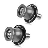 DR650S Schwingenspule Schwingenspulen 2 Stück Motorrad Schwingenspulen Schieber für DR650S DR 650S 2015 2016 2017 2018 2019 2020 (Titanfarbe)