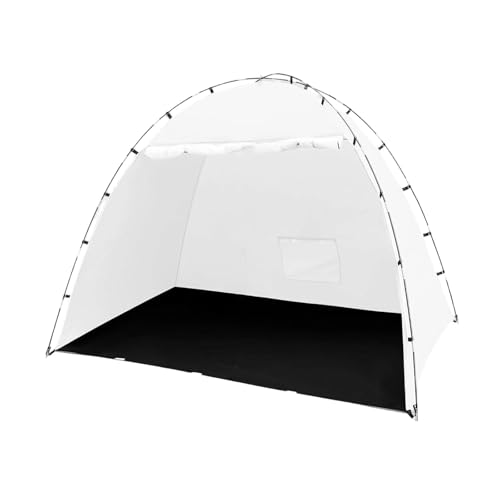 Qianly de Pintura Portátil con Tela Poliéster Oxford Refugio para Spray Protección Contra Polvo Pantalla de Malla Duradera Adecuada para Talleres de