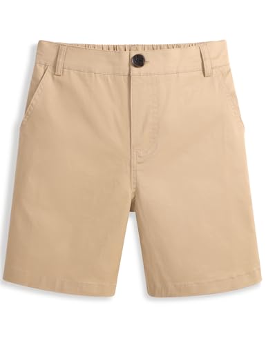 Image of KEREDA Boys Uniform Shorts Golf Dress Preppy School Shorts with Pockets