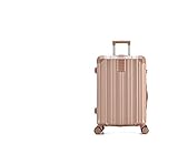 24 "pulgadas: 62 * 41 * 26 cm AHJSN Bolsa de Equipaje de 20\"de 24\" con Estuche cosmético, Juego de Maletas para Mujer, Caja de Viaje de ABS, Bolsa de Maleta con Ruedas rodantes de 20\"Solamente