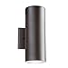 Kichler 11251AZT30, No Family Outdoor Wall Sconce Lighting LED, Textured Architectural Bronze,W 5" x H 12" x D 6 1/2"