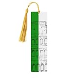 Jbyjbx Juego de marcapáginas de madera con estampado de bandera italiana de Coliseo Romano, doble cara, borlas coloridas, decoración de fiestas de cumpleaños