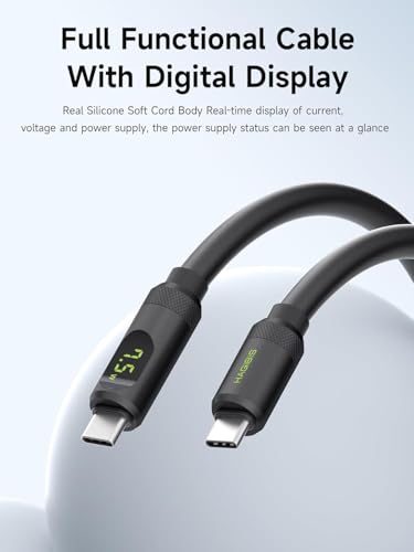 Image of INICIO 40Gbps M.2 NVMe Enclosure with USB4 Cable, PCIe3.0x4 Aluminum USB C USB4.0 External SSD Case, B&M+M Key 2230 /2242 /2260 /2280 for Thunderbolt 5 /4 /3 MacBook Pro Mac mini iPhone 16 15 iPad Pro