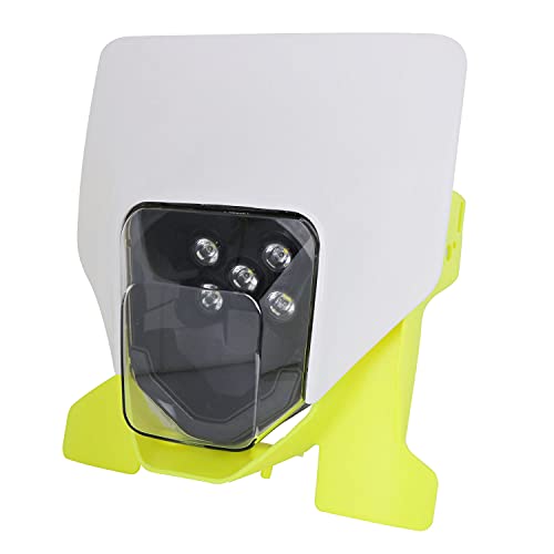 Moto Dirtbike Faro LED Enduro Carenatura Maschera