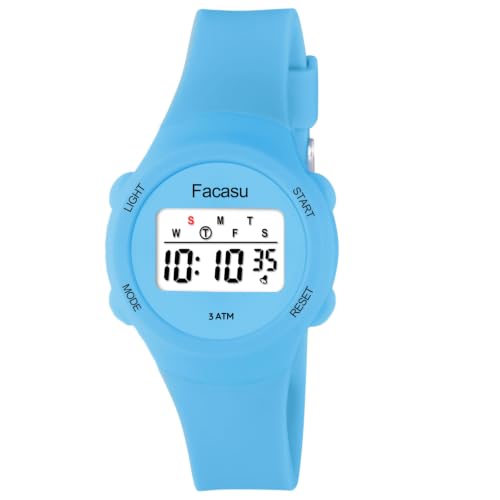 Image of Kids Digital Watch for Girls Boys,Children's Waterproof Colorful Light UP Outdoor Sport Watch with Stopwatch Alarm-Kids Gifts for Girls Boys