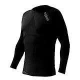 Trango Porma, Camiseta de Interior para Hombre, Negro (210 -Negro), S
