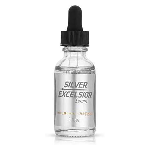 3rd Rock Essentials | Silver Excelsior Serum 4000 PPM Silver Oxide Dietary Supplement | All Natural Liquid Silver Immune Support Supplement (1 oz) Cover