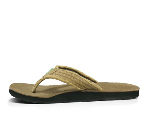 Image of Sanuk Fraid Not Mens Flip Flops - Lightweight Beach Sandals