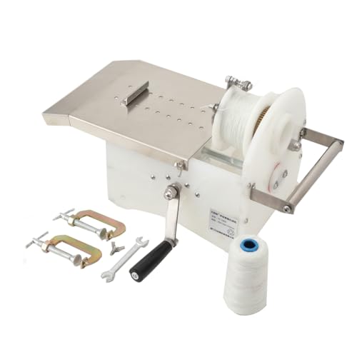 Manual Sausage Tying Machine, 0-42mm Diameter 50 Knots per Minute Manual Knot, Sausage Pricker for Home Commercial, 304 Stainless Steel
