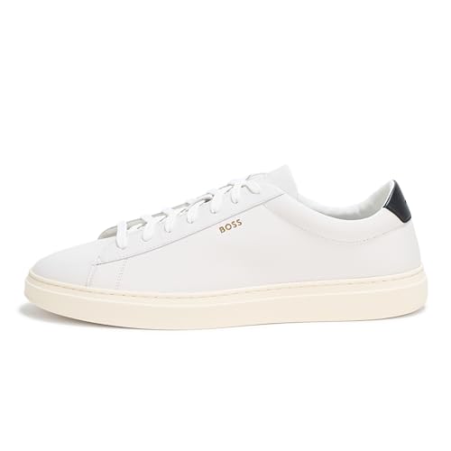 Image of BOSS Men's Kieran Smooth Leather Tennis Sneaker