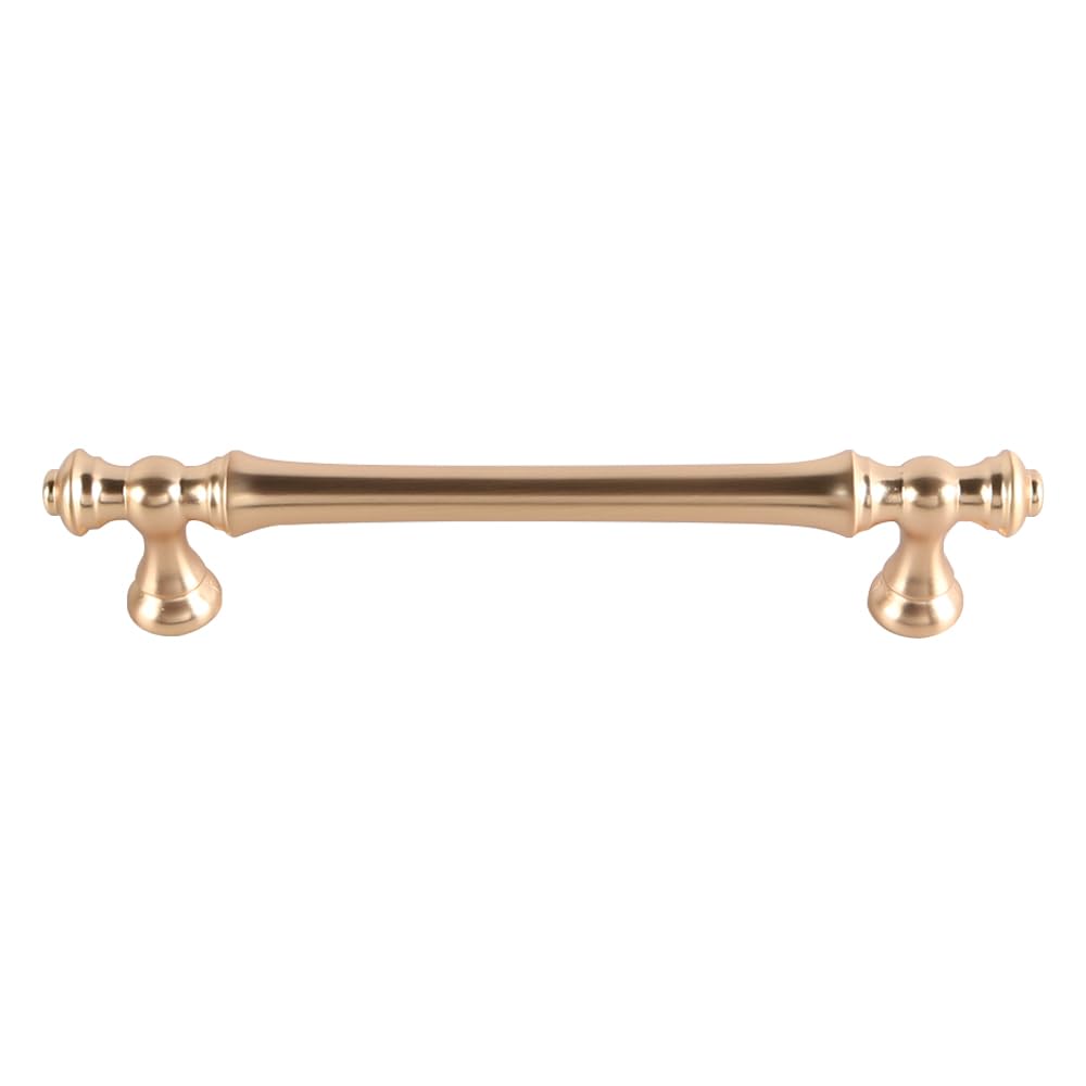 Muiltvoe 128mm Gold Cabinet Handles Zinc Alloy Kitchen Handles Home Kitchen Cupboard Handles Wardrobe Handles