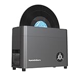 HumminGuru Ultrasonic Vinyl Record Cleaner- 40kHz Ultrasonic Vinyl Record Cleaning Machine with Auto Drying, Vinyl Record Cleaner Kit with Filters, 1Y Warranty (HG01)