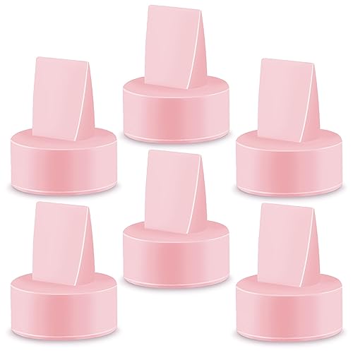 Image of Maymom 6 Count Duckbill Valves for Spectra S1 Spectra S2 Spectra 9 Plus. (Pink, 6ct)
