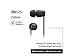 Sony WI-C100 Wireless in-Ear Bluetooth Headphones with 25 Hours Battery Life, Clear Sound, Lightweight Design, IPX4 Water Resistance, Hands-Free Calling, Compatible with Android & iOS – Black