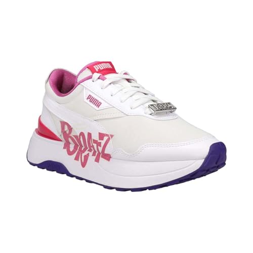 PUMA Kids Girls Bratz X Cruise Rider Lace Up Sneakers Shoes Casual - White2